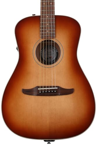 Fender Malibu Classic Acoustic-Electric Guitar - Aged Cognac Burst