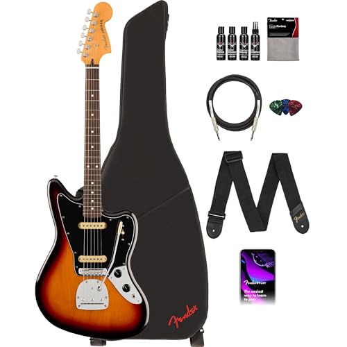 Fender Player II Jaguar - 3-Color Sunburst w/ Cleaning Kit