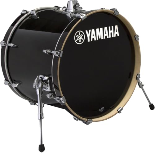 Yamaha Stage Custom Birch 20x17-Inch Bass Drum - Raven Black