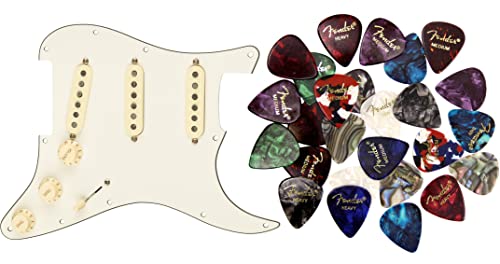 Fender Custom Shop '69 SSS Pre-Wired Stratocaster Pickguard w/ Picks