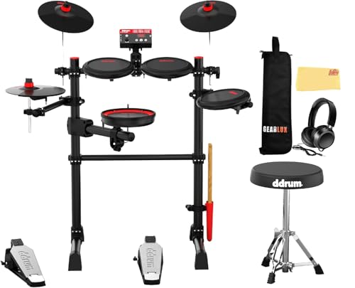 ddrum E-FLEX Complete Electronic Drum Set w/ Drum Throne