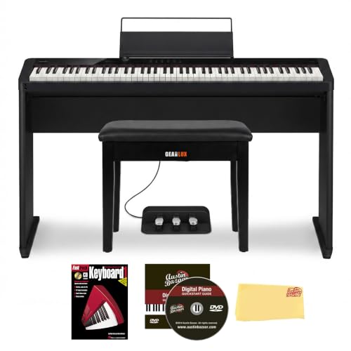Casio PX-S1100 Privia Slim Digital Piano - Black w/ SP-34 Pedal