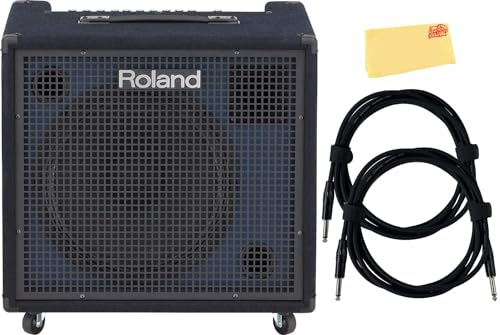 Roland KC-600 200-Watt 4-Channel Stereo Mixing Keyboard Amplifier w/ Instrument Cable