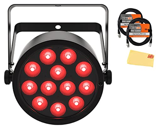 Chauvet SlimPAR Q12 ILS LED Par Light w/ DMX Cables