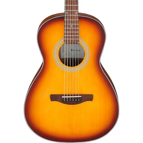 Ibanez PN50 PF Performance Parlor Acoustic Guitar - Open Pore Brown Sunburst