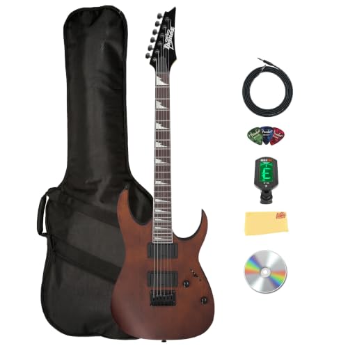 Ibanez GRG121DX RG Gio Electric Guitar - Walnut Flat w/ Gig Bag