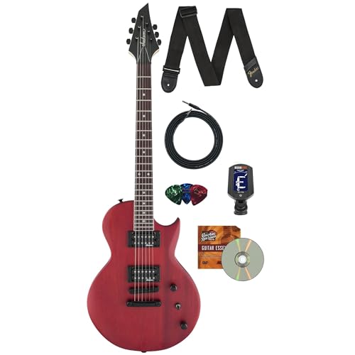 Jackson JS Series Monarkh SC JS22 Electric Guitar - Red Stain w/ Instrument Cable