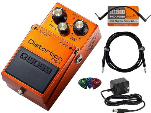 Boss DS-1 Distortion Limited Edition 50th Anniversary w/ Power Supply
