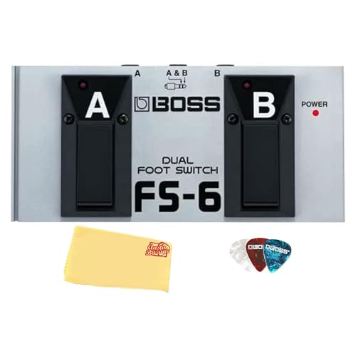 Boss FS-6 Dual Foot Switch w/ Picks