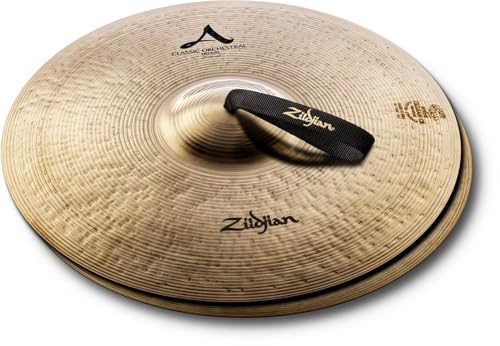Zildjian A0781 17" A Classic Orchestral Cymbals, Medium - Pair