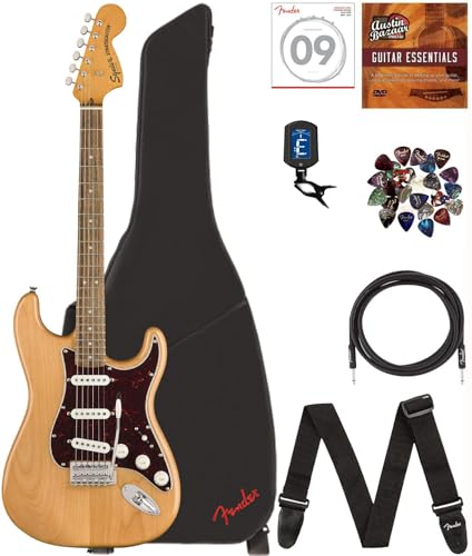 Fender Squier Classic Vibe '70s Stratocaster - Natural w/ Gig Bag