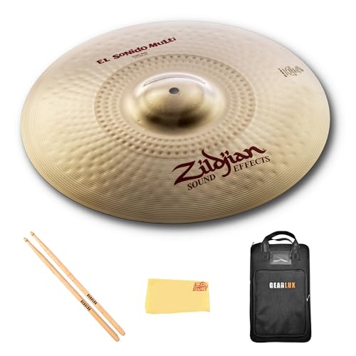 Zildjian A20017 17" El Sonido Multi Crash Ride Cymbal w/ Drumstick Bag
