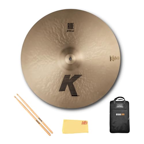 Zildjian K0817 20" K Ride Cymbal w/ Drumstick Bag