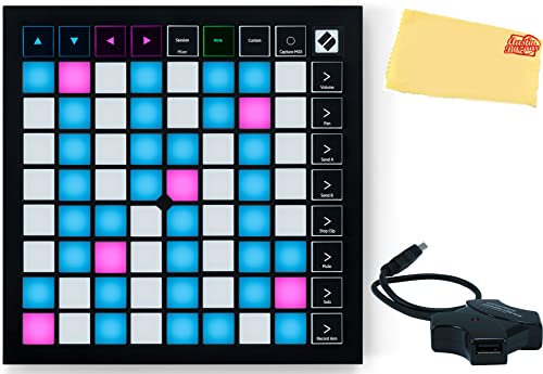 Novation Launchpad X Grid Controller w/ USB Hub