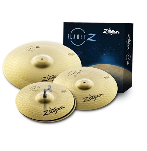 Zildjian ZP4PK Planet Z Complete 14/16/20-Inch Cymbal Pack