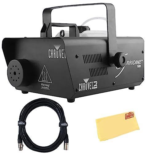 Chauvet Hurricane 1600 Fog Machine w/ DMX Cables