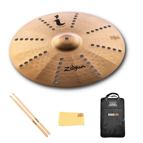 Zildjian ILH17TRC 17" I Trash Crash Cymbal w/ Drumstick Bag