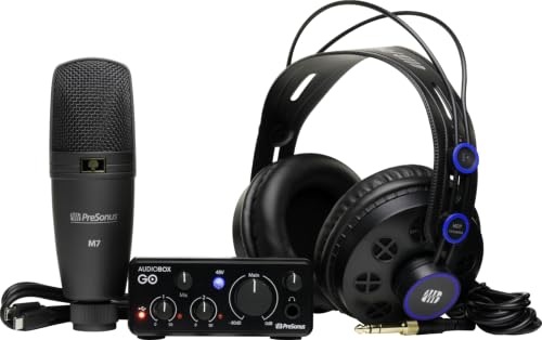 PreSonus AudioBox Go Creator Complete Studio Recording Bundle