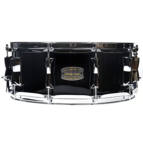 Yamaha Stage Custom Birch 14x5.5-Inch Snare Drum - Raven Black