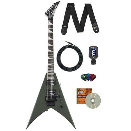 Jackson JS Series King V JS32 Electric Guitar - Matte Army Drab w/ Instrument Cable
