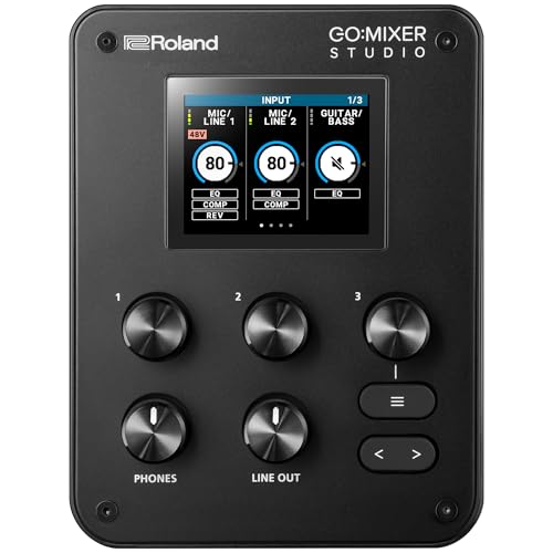 Roland GO:MIXER STUDIO Audio Mixer Interface