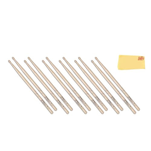 Zildjian 5B Drumsticks - 6 Pack