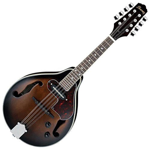 Ibanez M510E A-Style Acoustic-Electric Mandolin - Dark Violin Sunburst High Gloss