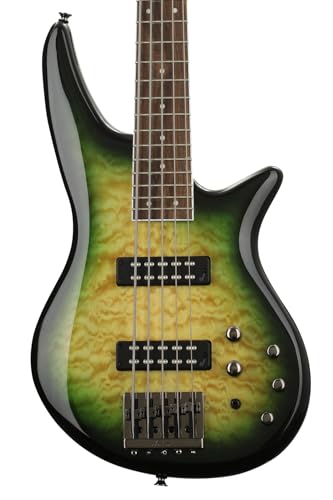 Jackson JS Series JS3QV 5-String Spectra Bass - Alien Burst