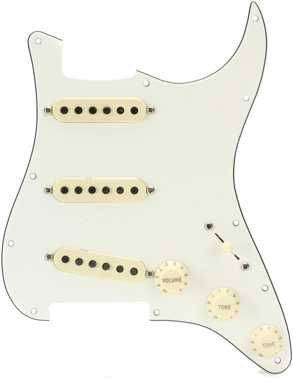 Fender Pre-Wired Stratocaster Pickguard Tex-Mex SSS Pickups Set