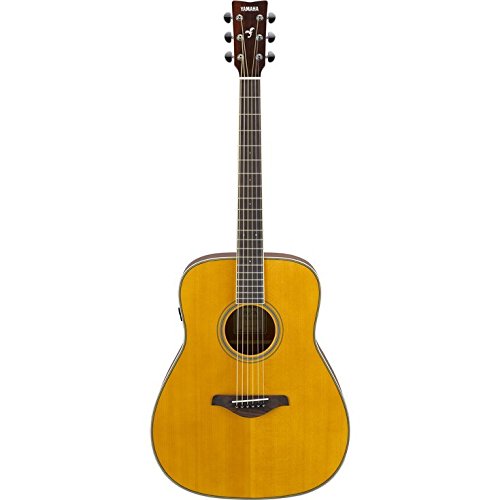 Yamaha FG-TA TransAcoustic Acoustic-Electric Guitar - Vintage Tint w/ Hard Case