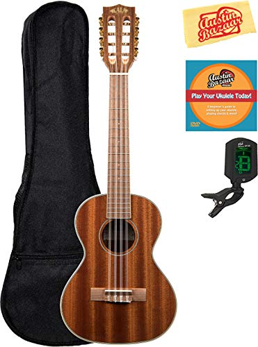 Kala KA-8 Mahogany 8-String Tenor Ukulele w/ Gig Bag