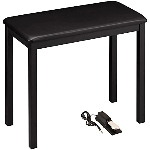 Casio CB7 Piano Bench - Black w/ Sustain Pedal