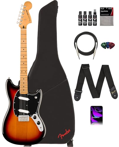 Fender Player II Mustang - 3-Color Sunburst w/ Cleaning Kit