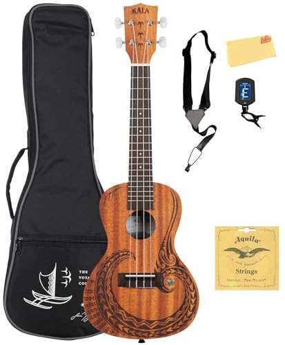Kala Courage Mahogany Concert Ukulele w/ Gig Bag