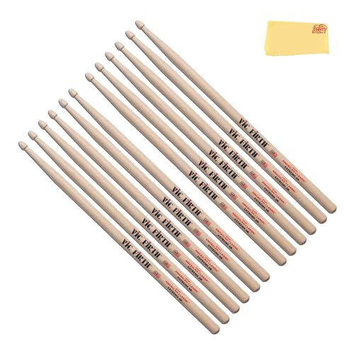 Vic Firth X5B American Classic Extreme 5B Drumsticks - 6 Pack