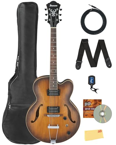 Ibanez AF55 AF Artcore Hollow Body Electric Guitar - Tobacco Flat w/ Gig Bag