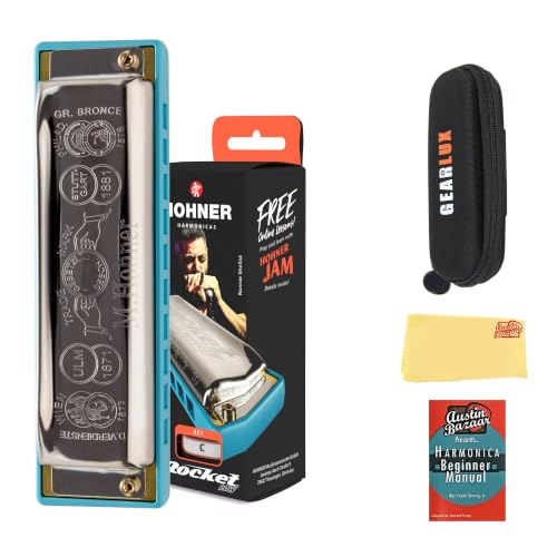Hohner Rocket Low Harmonica - Key of Low F Sharp w/ Case