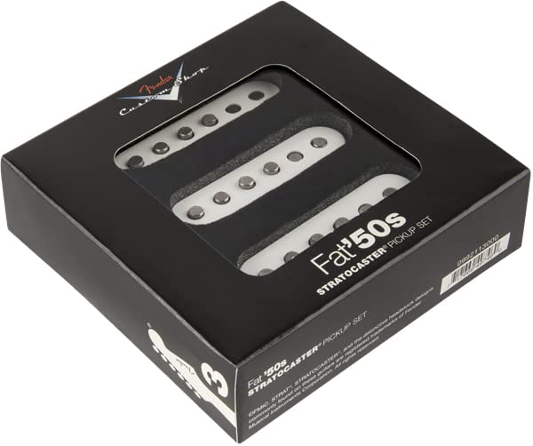 Fender Custom Shop Fat '50s Stratocaster Pickups - White w/ Picks