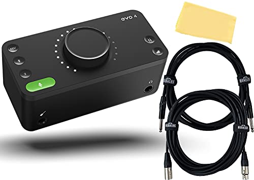 Audient EVO 4 2-In 2-Out USB Audio Interface w/ Cables