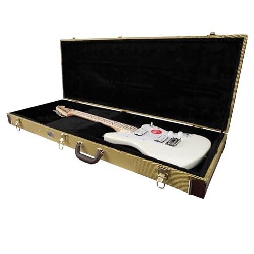 Gearlux Jaguar/Jazzmaster Wooden Case - Tweed