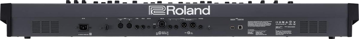 Roland Juno-X 61-Key Programmable Polyphonic Keyboard Synthesizer w/ Roland DP-10 Damper Pedal