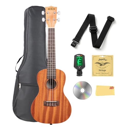 Kala KA-15C Satin Mahogany Concert Ukulele w/ Gig Bag