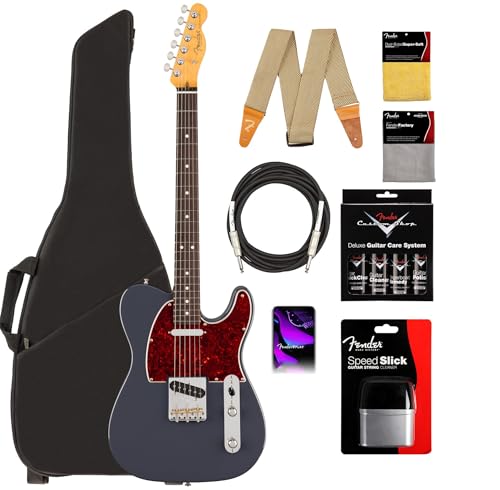 Fender American Professional Classic Telecaster - Faded Black w/ Cleaning Kit
