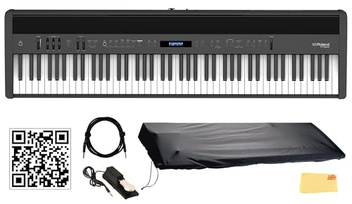 Roland FP-60X 88-Key Digital Piano - Black w/ Sustain Pedal