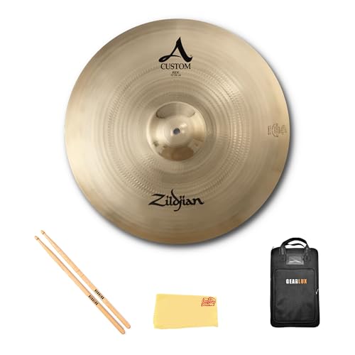 Zildjian A20520 22" A Custom Ride Cymbal w/ Drumstick Bag