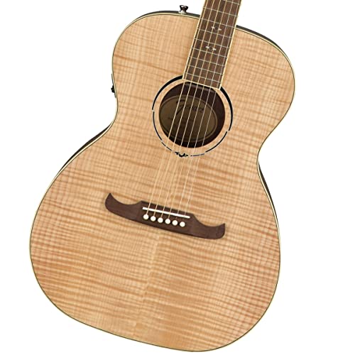 Fender FA-235E Flame Maple Top Concert Acoustic-Electric Guitar - Natural