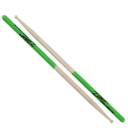 Zildjian Super 7A Maple Green DIP Drumsticks