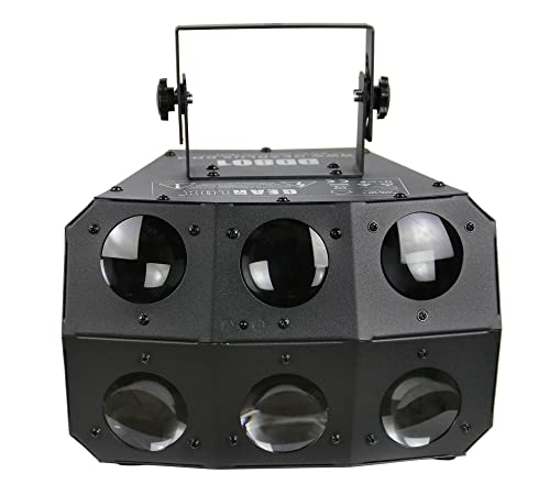 Gearlux 24PCS 3-Watt RGBW LED Derby Matrix Beam Light with 4 Digit LED Display