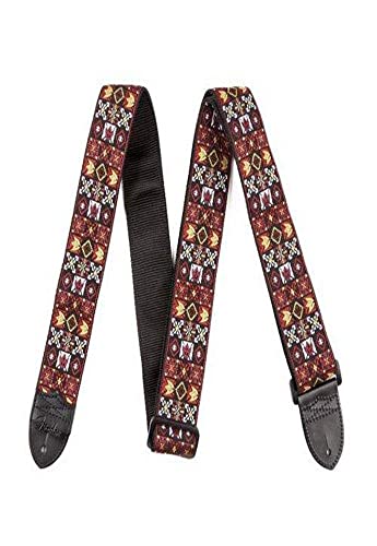 Fender 2-Inch Guitar Strap - Festival Hootenany Red