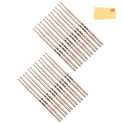 Vic Firth American Classic 8D Drumsticks - 12 Pack